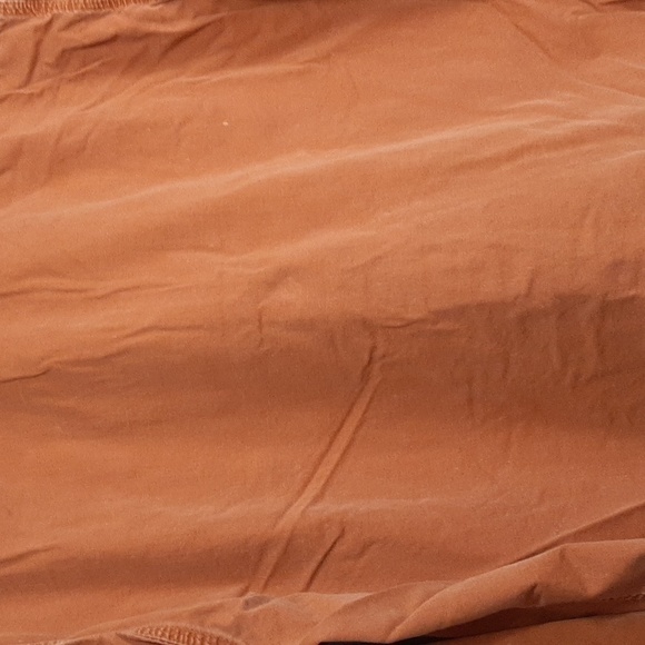 Redhead Burnt Orange Vintage Cotton Button-Up Long Sleeve Shirt - Picture 6 of 8